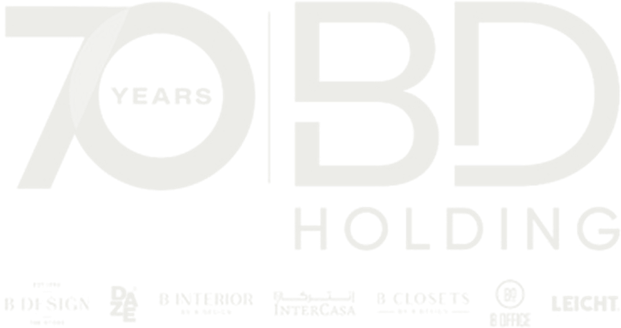 BD Holding 70 years — B Design, Daze, B Interior, Intercasa, B Closets, B Office, LEICHT